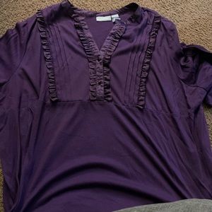 Liz&Me top with Satin trim